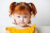 Little girl makeing a face...kids with problems