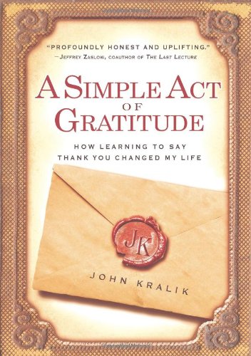 Simple Act of Gratitude, book cover