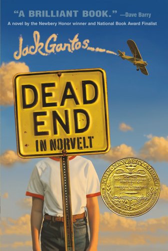 Dead End in Norvelt, Book Cover, 2012 Newbery Award Winner