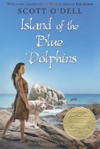 Island of the Blue Dolphis, Book Cover